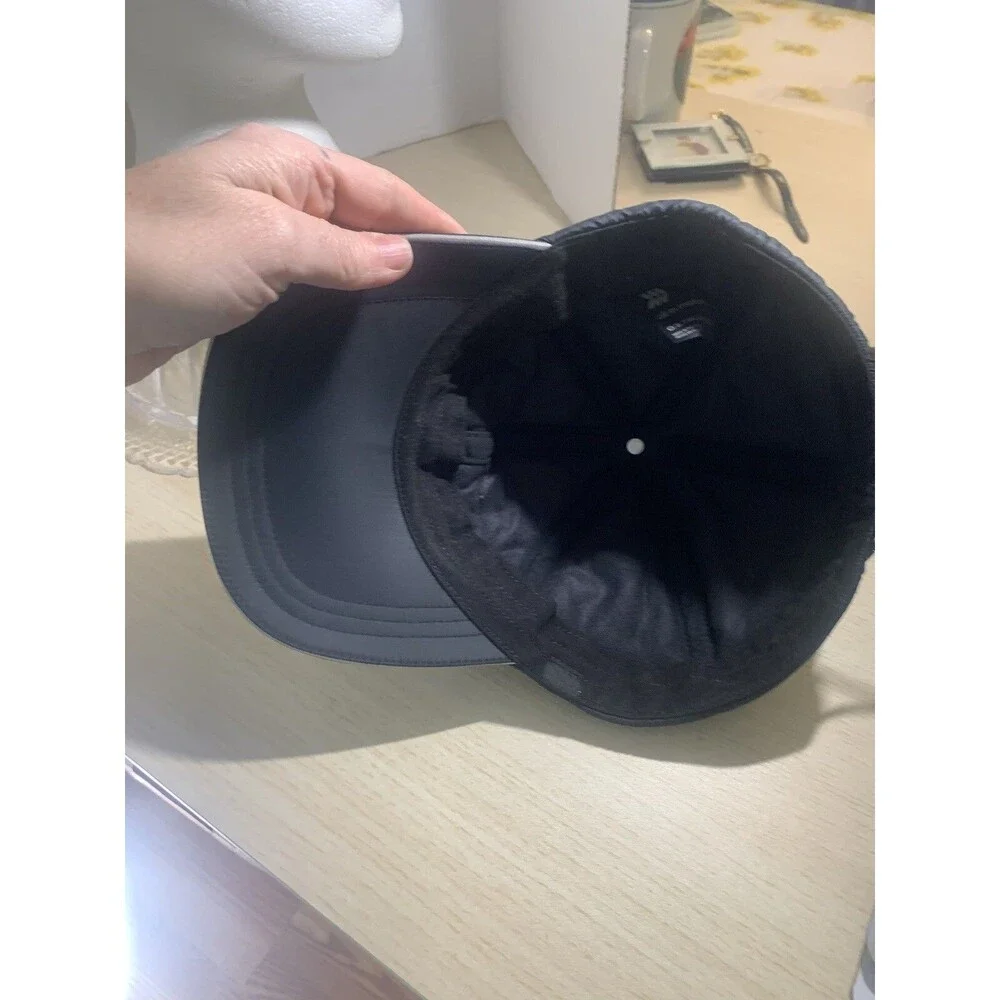 Women's Polyshell Baseball Hat - All in Motion Black One Size Drawstring